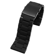 SKM 28mm Silicone Stainless Steel Watchband Watch Strap For Diesel DZ7396 DZ7370 DZ4289 DZ7070 DZ739