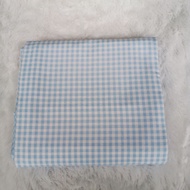 Kain katun jepang kotak/bahan katun jepang meteran/kain meteran/kain katun