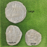 P5 Fiberglass Artificial Natural Stone Design Garden Slate Stepping Stone Slate Slab Batu Tiruan Tam