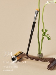 SUPERMOM l 224 Flat liner brush แปรงไลเนอร์ ขนสังเคราะห์ แยกชิ้น (มีกล่องแพ็คเกจ)