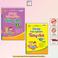 Book - combo 2c GLOBAL SUCCESS English multiple choice exercises for grade 3, volume 1+2 (with answe