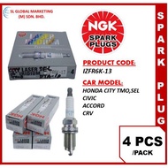 ORIGINAL NGK LASER IRIDIUM PREMIUM FOR HONDA CITY TMO SEL /CIVIC/ACCORD/ CRV (IZFR6K-13)
