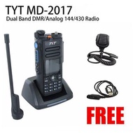 TYT 特易通 MD-2017 1W   136-174/400-480MHz DMR Tier Ⅰ &amp; Ⅱ Dual time slot 數位對講機 md-2017 防水 數位機 雙段
