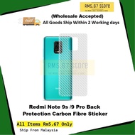Poco X3 9T F2 PRO REDMI 9 9A 9C Note 9s 9 Note 8 Pro 7 7A Pro S2 9T Pro A3 A2 Back Protection Carbon