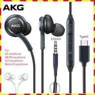 AKG Earphone 3.5mm USB-C (Type-C) Plug True Bass Wired Handsfree Headphone Earpiece Earbuds Micropho