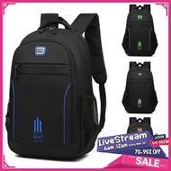47cm Beg Laptop Waterproof Laptop Backpack Beg Sekolah Menengah Beg Galas Lelaki Beg Galas Wanita Ba