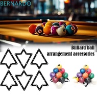 BERNARDO Billiard Table Magic Sticker, Reusable Pool Cue Billiard Placer Sticker, Ball Holder Placin