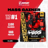 Mutant Mass, Mass Gainer, Weight Gainer, High- Calories, Protein Powder, Whey Protein Isolate 5-15lb