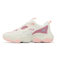 Fila Casual Shoes Turbine Women's Beige Pink Retro Old Sneakers [ACS] 5J346Y752