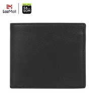 Coach Billfold Wallet Soft Leather Wallet Mens Black | ของแท้ ตรวจสอบโดย SASOM