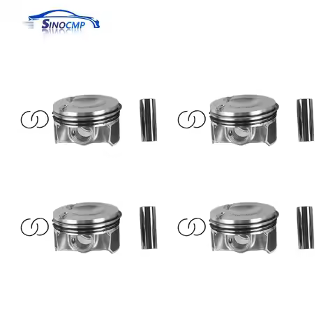 4 Set Pistons Rings Kit W/Φ21mm For VW GTI Passat Tiguan Audi TT A3 A4 Q5 Skoda Seat 2.0L 06H107065A