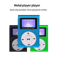 เครื่องเล่นเพลง MP3ที่ชาร์จ USB หน้าจอ LCD ดิจิตอลเพลงแบบพกพาพร้อมรูปแบบการเล่นสามแบบปุ่มเครื่องเดินนักเรียน MP3ขนาดเล็ก