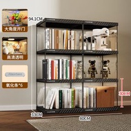 Others - 書櫃 展示櫃 帶門防塵書架 儲物格子櫃 透明手辦置物模型落地陳列櫃（快遞送貨上門）