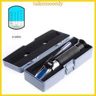 TAK Salinity Refractometer Meter Water Reader Marine 0 10% Salt Aquarium Test Tester