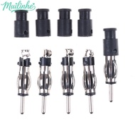 mu 5pcs Auto Car CD Radio Aerial Antenna Plug Adapter Plastic Handle Connector mu