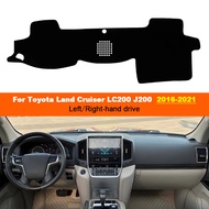 Dashboard Cover Pad For Toyota Land Cruiser LC200 J200 2016 2017 2018 2019 2020 2021 Dash Mat Dashma