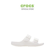 CROCS รองเท้าแตะผู้หญิง SATURDAY SANDAL  รุ่น 213586-100 - WHITE