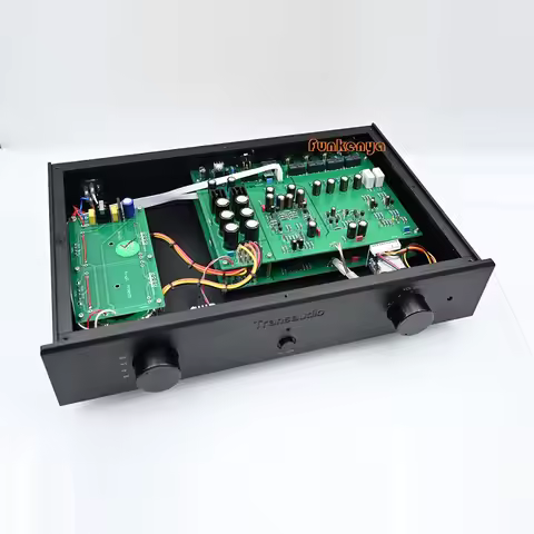 Remote Control Preamp Amplifier FM255 Full Balanced Output Pramplifer Amp Hifi Master Version