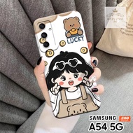 Softcase Samsung A54 5G - Rajacase - Samsung A54 5G Case - Cartoon Case Motif - Samsung A54 5G Case 