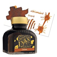 British Diamine Fountain Pen Ink Bottle, Diamine Ochre Ink Bottle 80ml