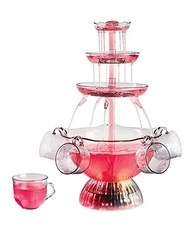 เครื่องทำน้ำพุเครื่องดื่มแชมเปญ 3 ชั้น Drink Fountain Machine (5 cups)