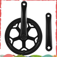 Folding Bike Crankset 48T Square Hole 170Mm Cnc Crankset Bicycle Crank Set Sprocket