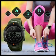 Skmei 1301 Bluetooth Smart Watch Waterproof Pedometer 50M - Army Green