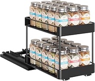 Nieifi Spice Rack Organizer for Cabinet, Vertical Spice Rack Pull Out, Easy to Install, Metal, 6.5''
