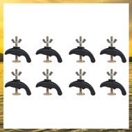 (HARB) 8Pcs CNC Engraving Machine Plate Clamp Fixture for T-Slot Working Table