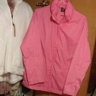 Aigle wind breaker jacket woman stopper peach color法國名牌風衣褸桃色女裝外套