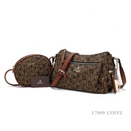 tas wanita import batam branded/bonia dayarina 7909 - coffe