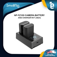 SmallRig NP-FZ100 Battery Charger Set for Sony NP-FZ100 Battery, Double Slot NP-FZ100 Charger for So