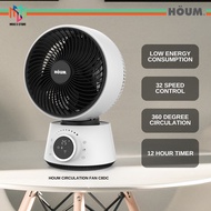 Houm C6 / C8/ C8DC Air Circulator Fan Table Fan Circulator Strong Powerful Wind C6 / C8/ C8DC Kipas 