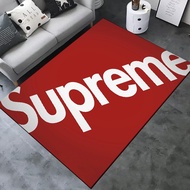 Supreme fashion printed carpet living room non-slip carpet floor decoration home decoration