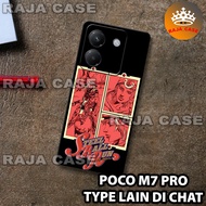 Rubber Softcase poco M7 PRO /RC44 ANIME motif/case poco M7 PRO/casing poco M7 PRO/silicone poco M7 P