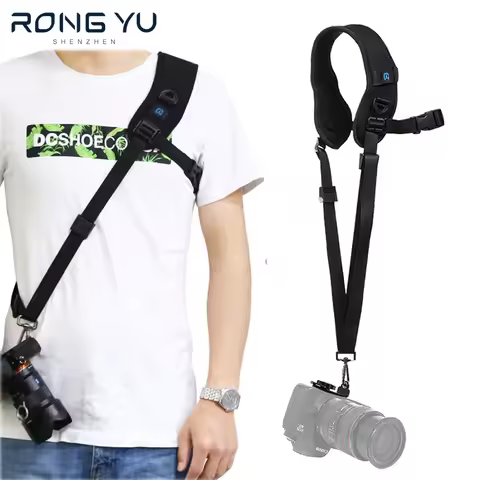 Quick Release Anti-Slip Soft Camera Strap Belt Shoulder Sling Neck for Canon EOS 5D4 7D 6D 200DII 85