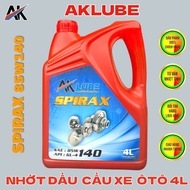 AK LUBE SPIRAX Gearbox Oil 85W140 GL4 – 4L