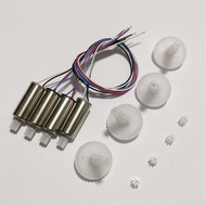 E88 Drone CW CCW Motor Engine Big Gear Small Engine Gear Spare Part Kit Replacement for E88 RC Dorne