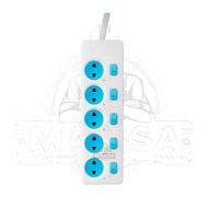 FlatStop Kontak Switch Cable 1.5/3/5M & 3/4/5 Holes SNI CAHAYA Brand/ SC-793/4/5 S79 - 3 Holes-S793,