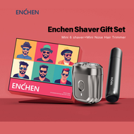 【Valentines Day Gift】ENCHEN Shaver Gift Set For Men- Electric Mini Shaver +Electric Mini Nose Hair T