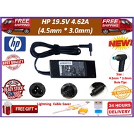 HP 19.5V 4.62A (4.5mm*3.0mm) For ENVY TouchSmart 15-j030us 15-j040us 15-j050us 15-j052nr Laptop Seri