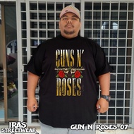 T SHIRT GUNS N ROSES 07 180GSM BLACK SIZE S - 9XL PLUS SIZE AVAILABLE IRAS CLOTHING
