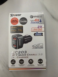 XPOWER 雙USB 車載充電器