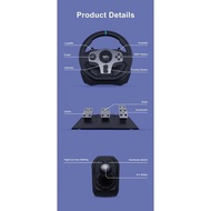 NEW PXN-V9 Steering Wheel With Clutch Shifter Alternatif Logitech G29 Game Stir PXN V9 Racing Wheel 