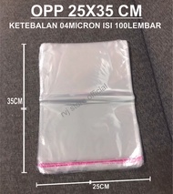 plastik opp seal / plastik opp 25x35 isi 100