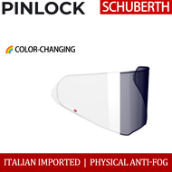 Schuberth เลนส์อุปกรณ์หมวกกันน็อกแบบเปลี่ยนสีได้เลนส์กันฝ้าสำหรับ C3 C4 C5 E1 E2 S3