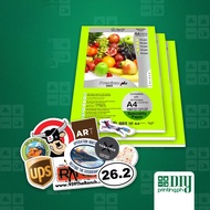 i-tech Photo Paper A4 100 sheet 115gsm Glossy advertising materials like brochures, flyers