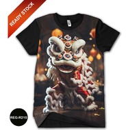 3D Children's Lion Dance T-Shirt Lion Dance Children's Lion Dance Shirt REG-R210