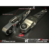 REAR LOWER CONTROL ARM HONDA CIVIC EG ABSORBER EG FUNCTION7 SILVER BLACK BUSH (1PAIR)