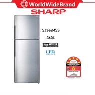 Sharp Fridge Refrigerator J-Tech Inverter (360 L) SJ366MSS